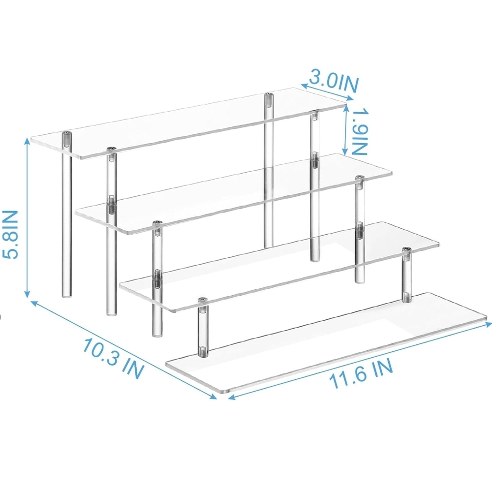Clear Acrylic Display Risers - Picture 2 of 9